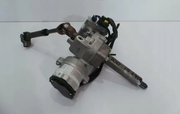 Steering wheel axle set