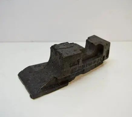 Front bumper foam support bar
