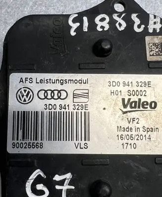 Volkswagen Golf VII Headlight ballast module Xenon H01S0002
