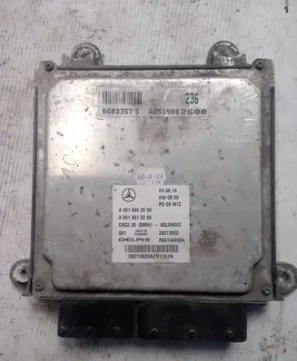 Mercedes-Benz Sprinter W906 Engine control unit/module A6519002600 A6519012200