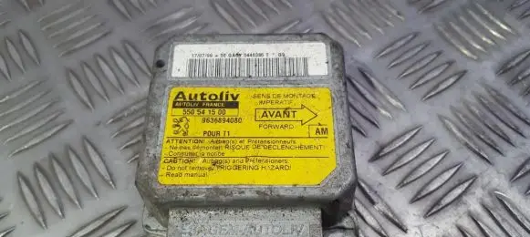 Peugeot 206 Airbag control unit/module 9636894080 550541500
