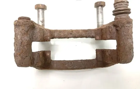 Opel Vivaro Brake caliper pad carrier rear 