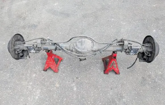 Mercedes-Benz Sprinter W907 W910 Rear axle beam with reductor A9073500701 741423K0610266 004071077