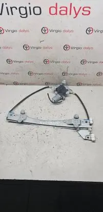 Front door window regulator with motor