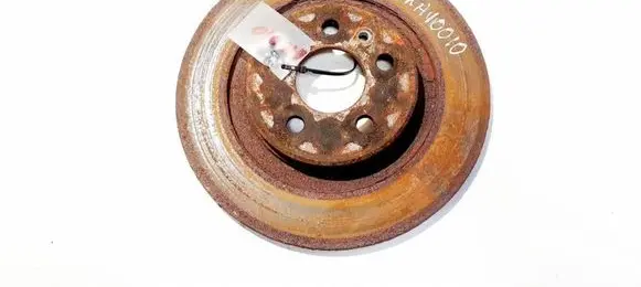 Peugeot 807 Rear brake disc neventiliuojamas