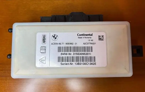 BMW X5 F15 Airbag control unit/module 9330952 A2C37764201 31933095201