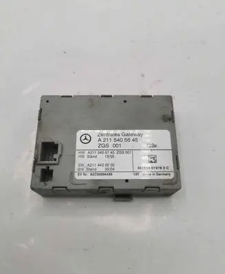 Mercedes-Benz E W211 Other control units/modules A2115405745 A2115405645 A2114420000