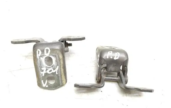 Front door hinge set