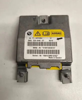 BMW 5 E60 E61 Airbag control unit/module 6974364 S16974364019