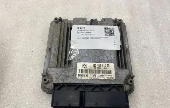 Volkswagen Touran I Engine control unit/module 03G906016DR 0281011844