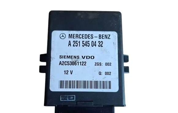 Mercedes-Benz E W211 Suspension control unit/module A2515450432