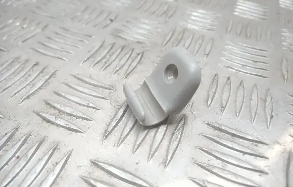Sun visor clip/hook/bracket