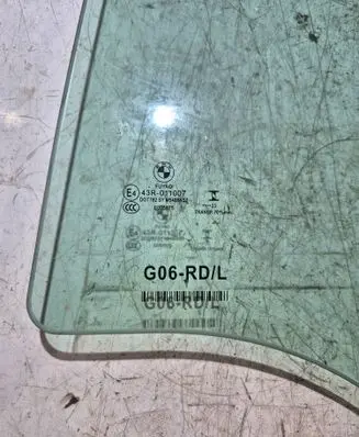 BMW X6M G06 F96 Rear door window glass 43R011007