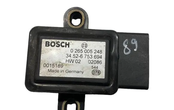 BMW X5 E53 ESP acceleration yaw rate sensor 6753694 34526753694 0265005248