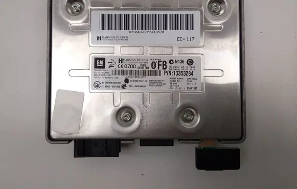 Opel Astra J Bluetooth control unit module 13353284
