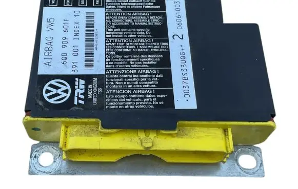 Volkswagen Polo IV 9N3 Airbag control unit/module 6Q0909601F 391001INDEX10