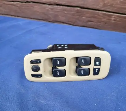 Volvo S80 Electric window control switch 09193383