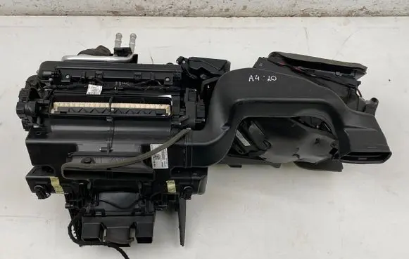 Interior heater climate box assembly