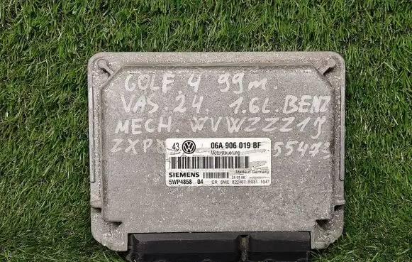 Volkswagen Golf IV Engine control unit/module ECU 06A906019BF 5WP485804