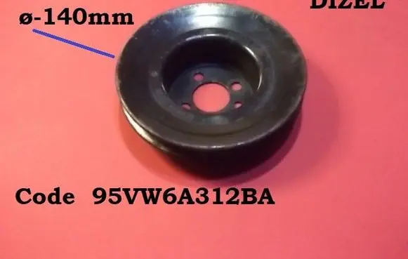 Seat Alhambra (Mk1) Crankshaft pulley 95VW6A312BA