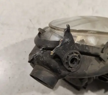 Peugeot 607 Headlight/headlamp 9654670980