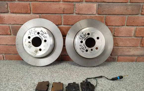 BMW 3 G20 G21 Rear brake disc 6882245 6882246 6888831