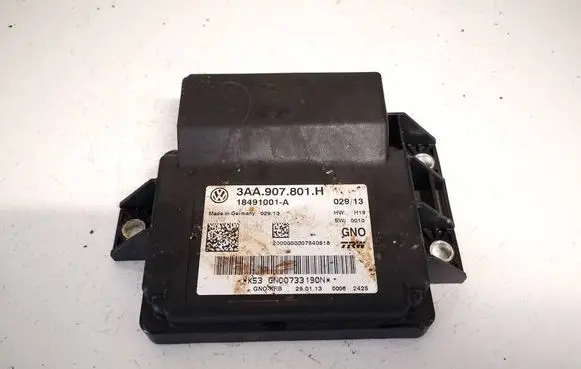 Volkswagen PASSAT B7 Brake system control unit/module 3aa907801h 18491001-a
