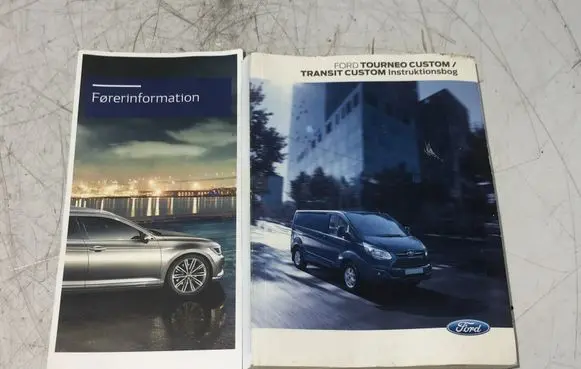 Ford Transit Custom Owners service history hand book 