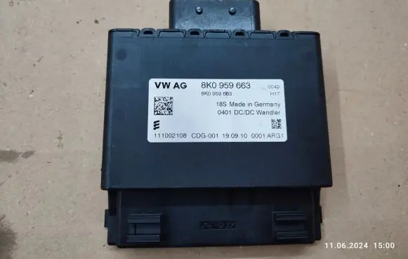 Audi A4 S4 B8 8K Other control units/modules 8K0959663
