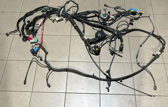 Engine installation wiring loom