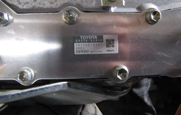 Lexus RX 450H Voltage converter/converter module G927062010