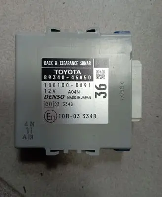 Toyota Sienna XL30 III Parking PDC control unit/module 8934045050