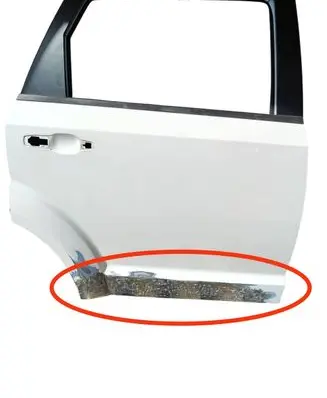 Rear door