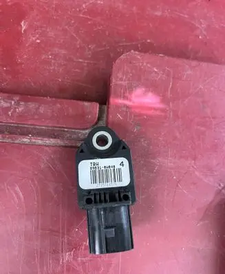 Airbag deployment crash/impact sensor