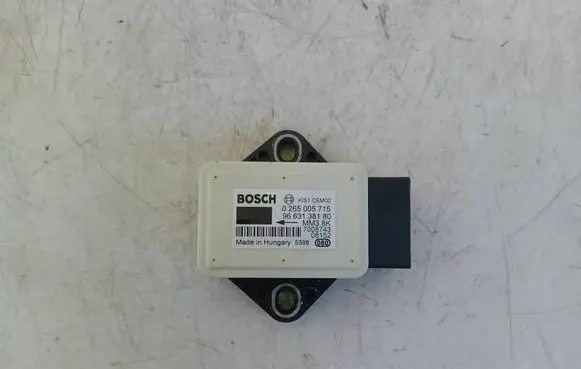 Citroen C4 I Picasso ESP acceleration yaw rate sensor 0265005715 9663138180 7008743