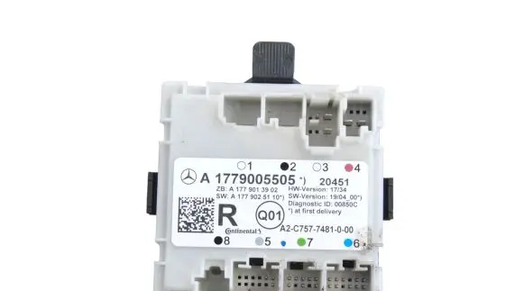 Mercedes-Benz CLA C118 X118 Door control unit/module A1779005505