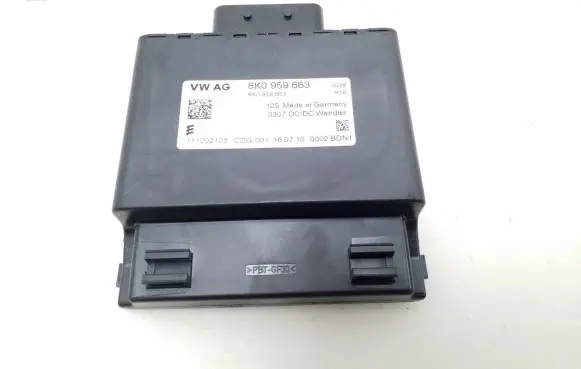Audi A4 S4 B8 8K Other control units/modules 8K0959663