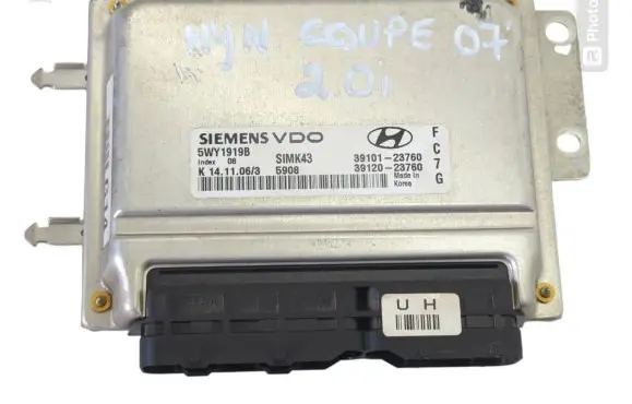 Hyundai Coupe Engine control unit/module 3910123760 3912023760 5WY1919B
