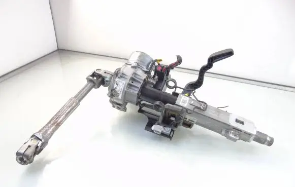 Steering wheel axle set