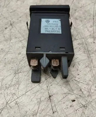 Volkswagen PASSAT B5 Hazard light switch 3B0953235B PA66GF30 PNT6000T