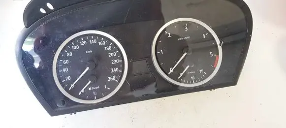 BMW 5 E60 E61 Speedometer (instrument cluster) 62116958600