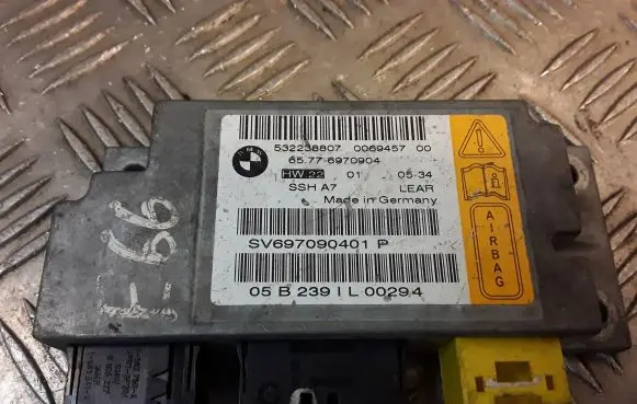 BMW 7 E65 E66 Airbag control unit/module 6970904