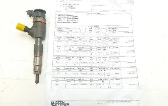 Peugeot Partner Fuel injector 0445110566