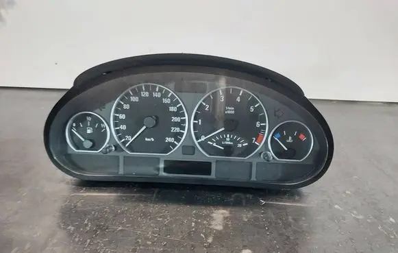 BMW 3 E46 Speedometer (instrument cluster) 6956981 62116956981 0263639260