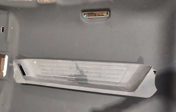 Rear sill trim cover