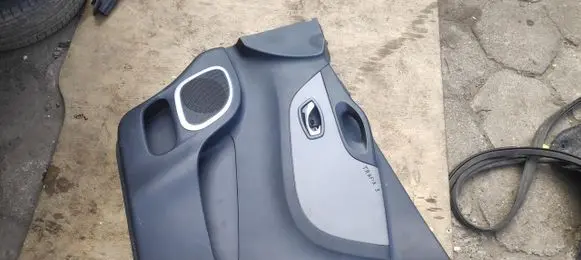 Front door card panel trim