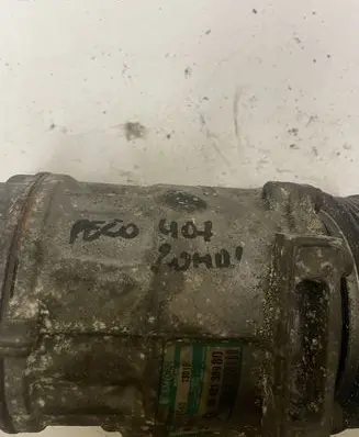 Peugeot 407 Air conditioning (A/C) compressor (pump) 9648138980