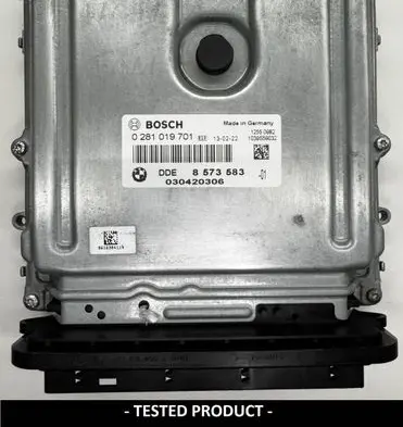 BMW 5 F10 F11 Engine control unit/module ECU 8573583 DDE8573583 0281019701