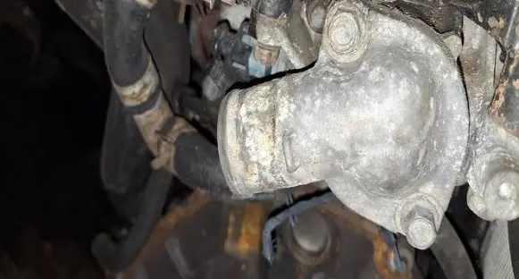 Opel Astra H Engine coolant pipe/hose 
