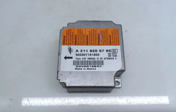 Mercedes-Benz E W211 Airbag control unit/module 2118205785